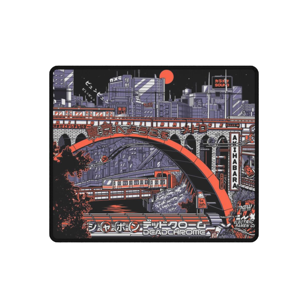 Tokyo City Night Mousepad